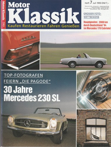Motor klassik 1993 - klassik, 07/1993